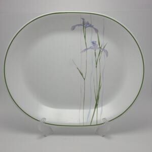 Corelle "Shadow Iris" Serving Platter